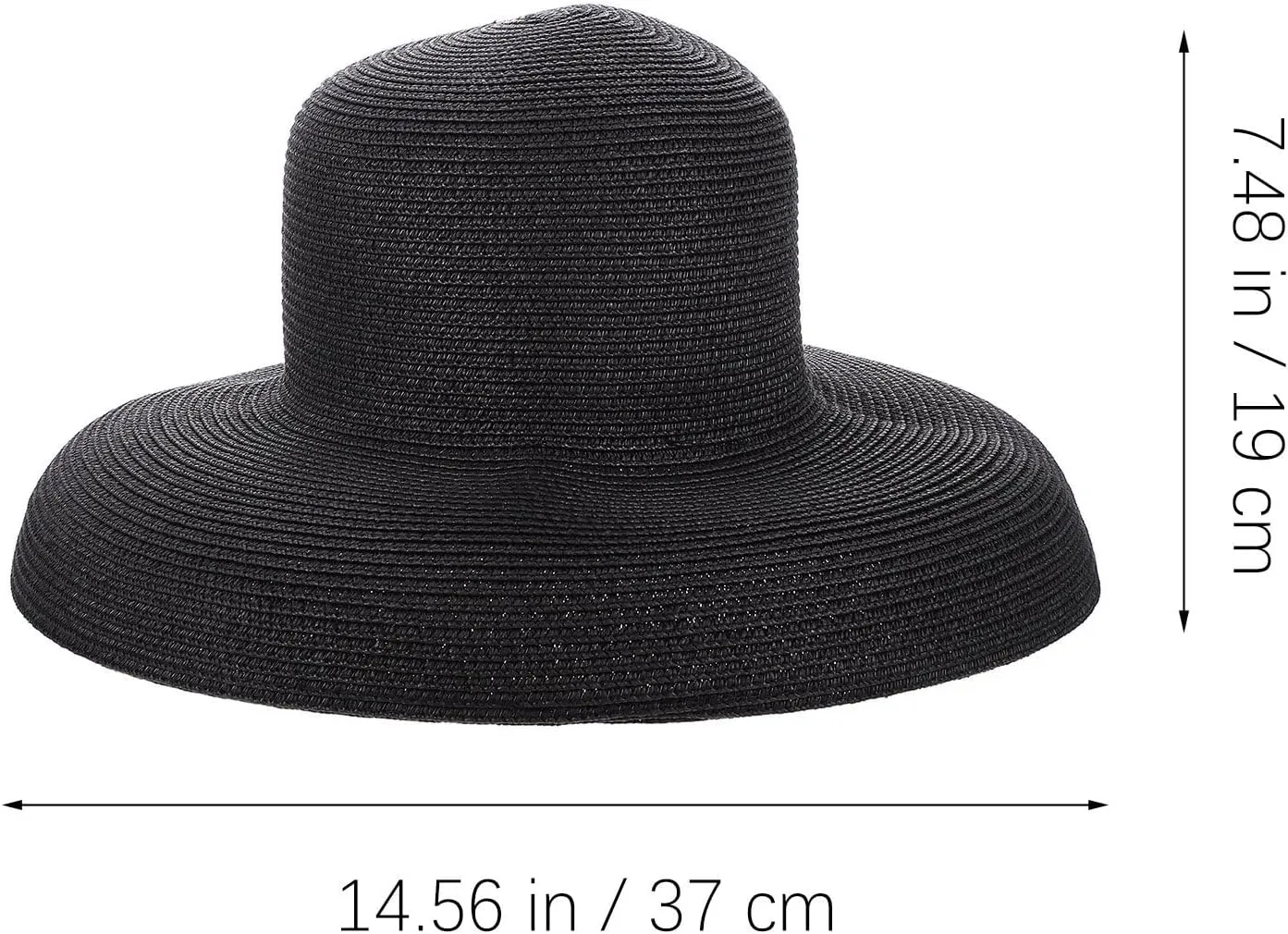 1pc Straw Hat Sunshade Hat Sun Hat Generous Hat Family Hat Hats Has Girls Beach Hat