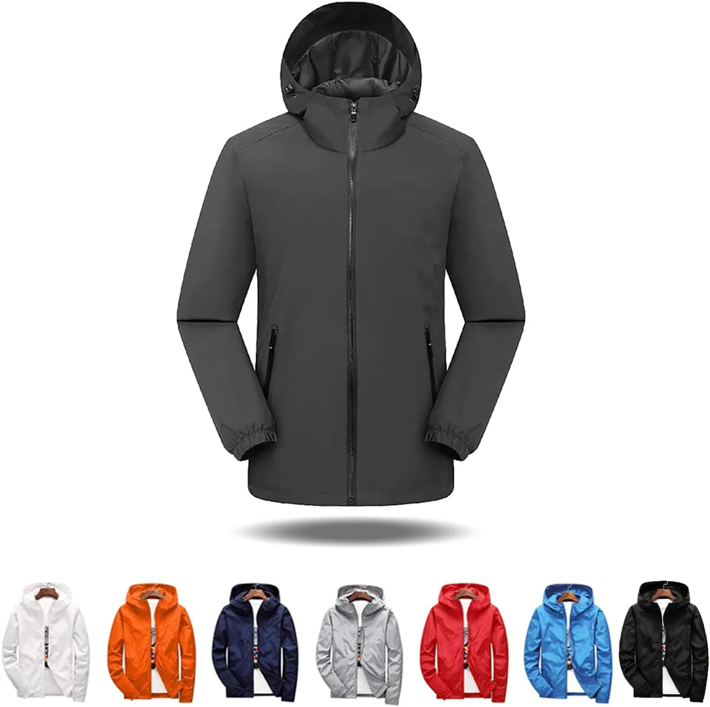 Anti-Puncture Jacket, Anti Puncture Jacket, Windproof Breathable Waterproof Tactical Jacket Hoodie for Men and Women
