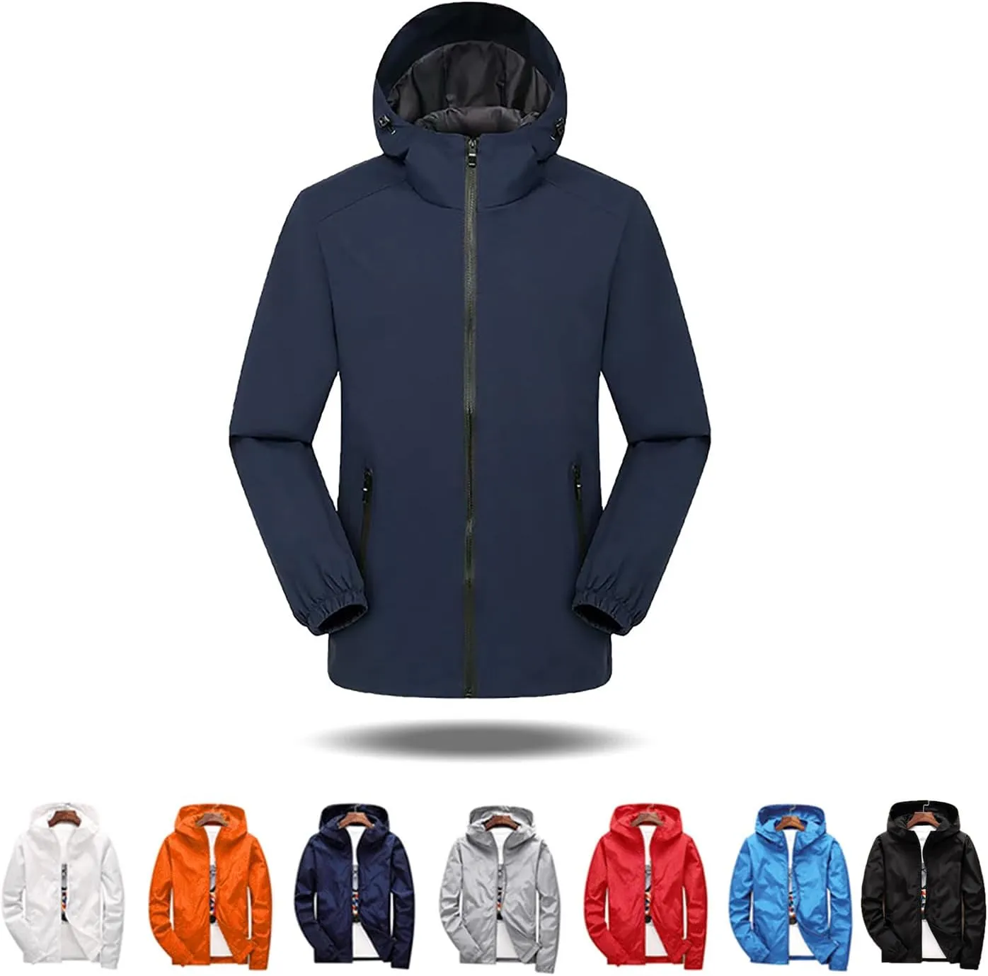 Anti-Puncture Jacket, Anti Puncture Jacket, Windproof Breathable Waterproof Tactical Jacket Hoodie for Men and Women