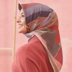 Armine Bursa Abstract Silk Scarf No.36