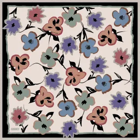 Armine Merri Floral Silk Scarf No 54