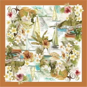 Armine Tropical Dream Silk Scarf No 1