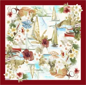 Armine Tropical Dream Silk Scarf No 3
