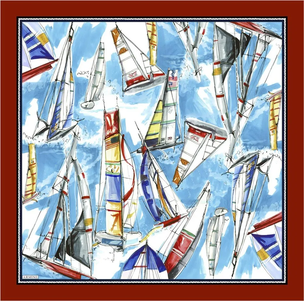 Armine Yzabella Summer Silk Scarf No. 9