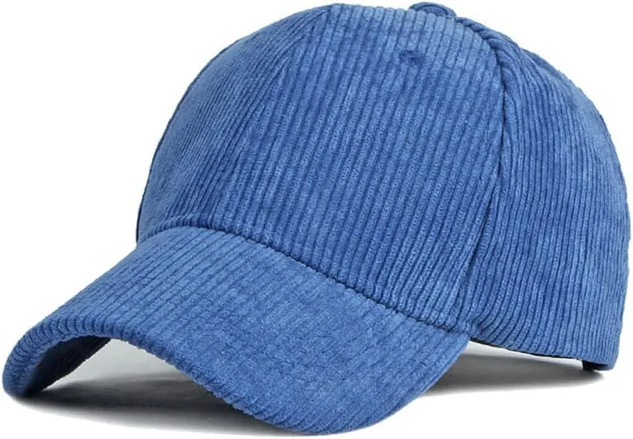 Baseball Cap for Women Y2k Fishing Trucker Hat Winter Strapback Corduroy Unisex 2024