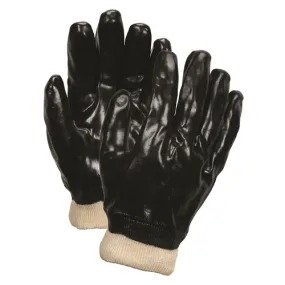 Black Econ Pvc Knit Wrist