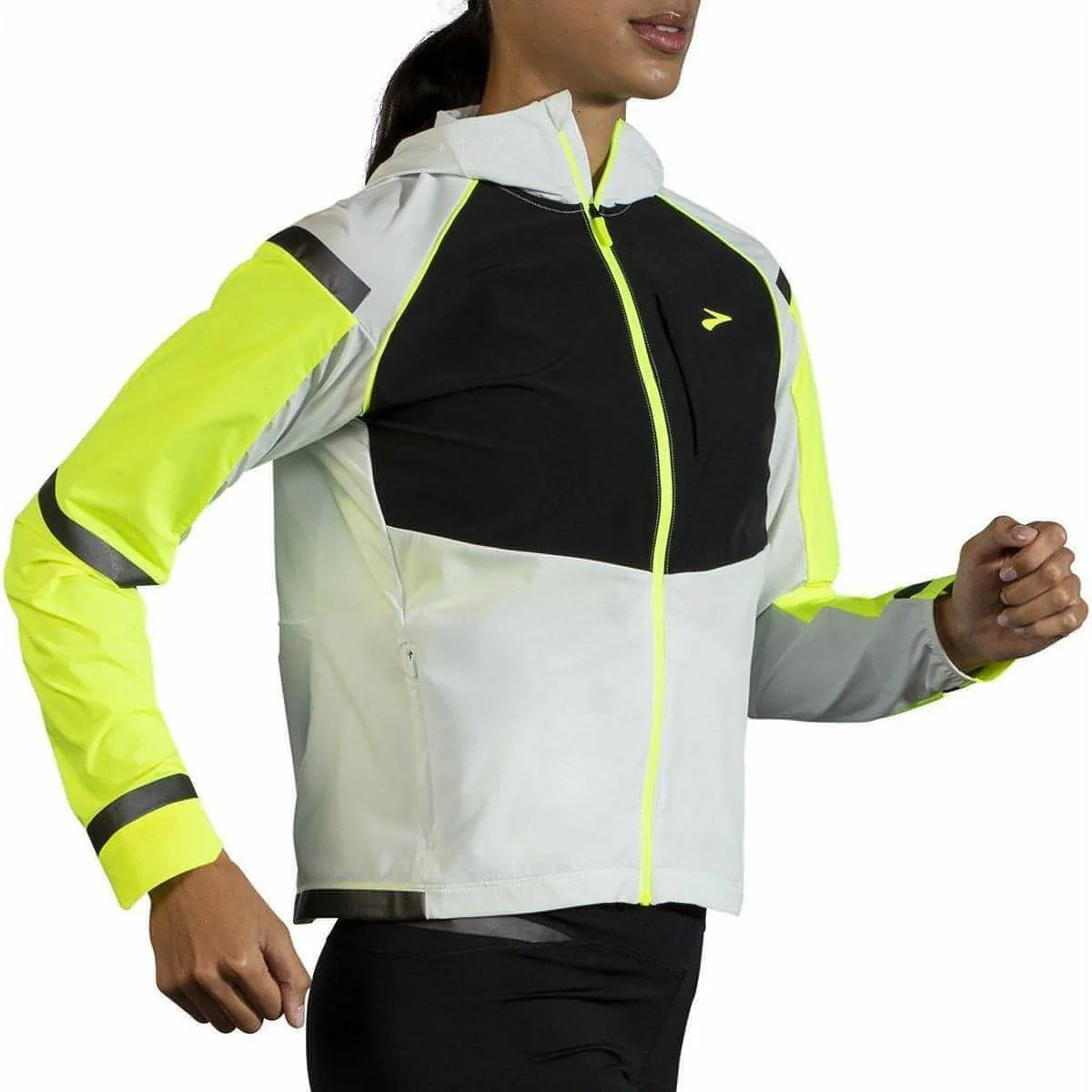 Brooks Carbonite Womens Running Jacket - Grey
