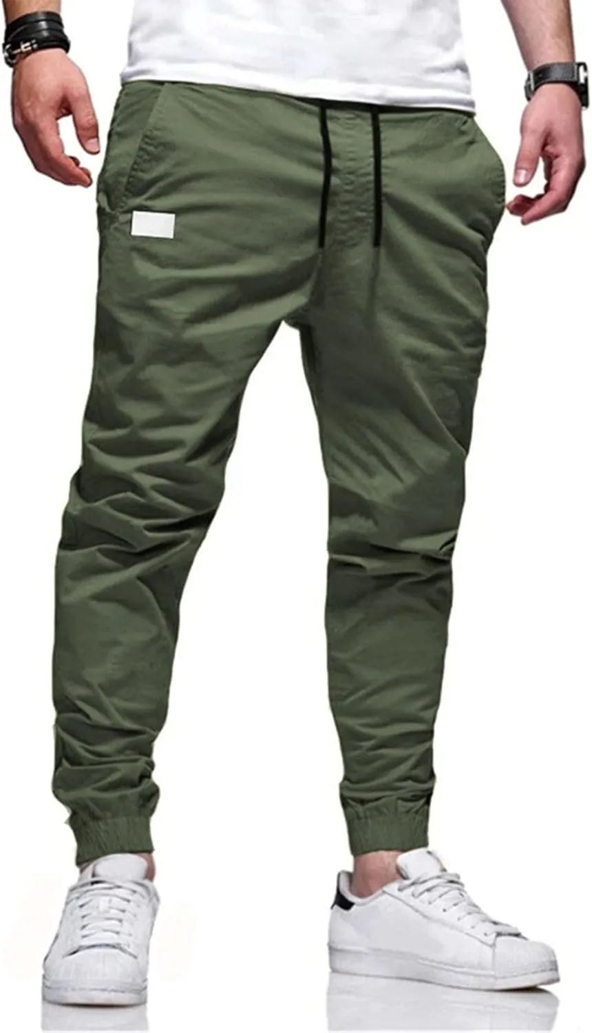 Cargo Pants for Men Joggers Tactical Pant Hiking Jogger with Multi-Pocket Men Outdoor Cargo Pant Lightweight Tactical