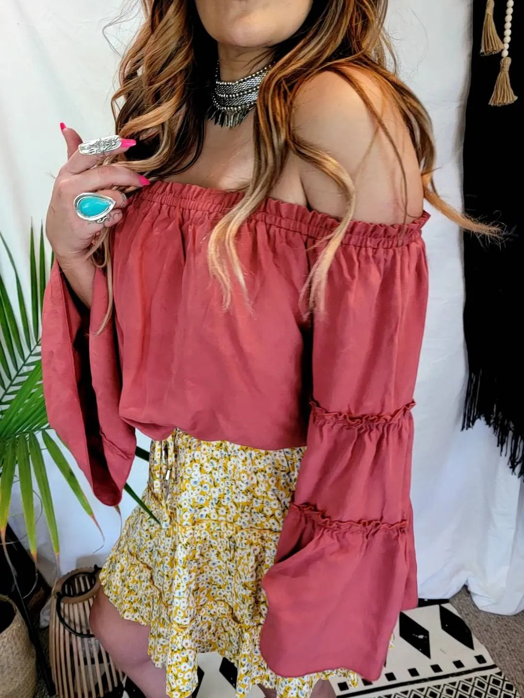 Corben Off Shoulder Top