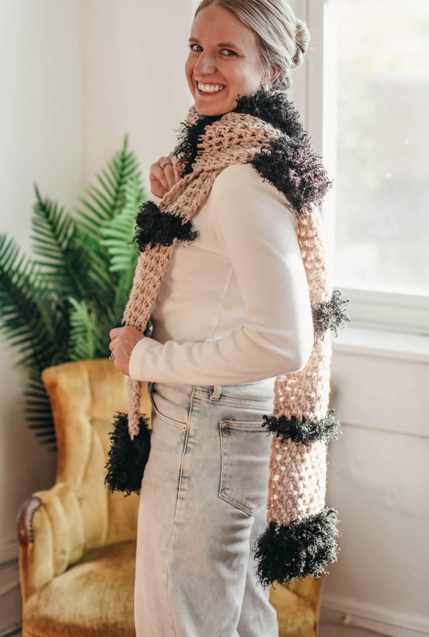 Crochet Kit - Evening Chic Scarf