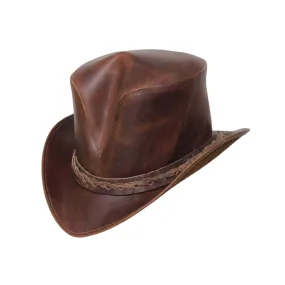 Desperado Leather Top Hat