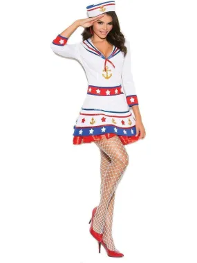 Elegant Moments 99002 Harbor Hottie Costume. Reg.$50