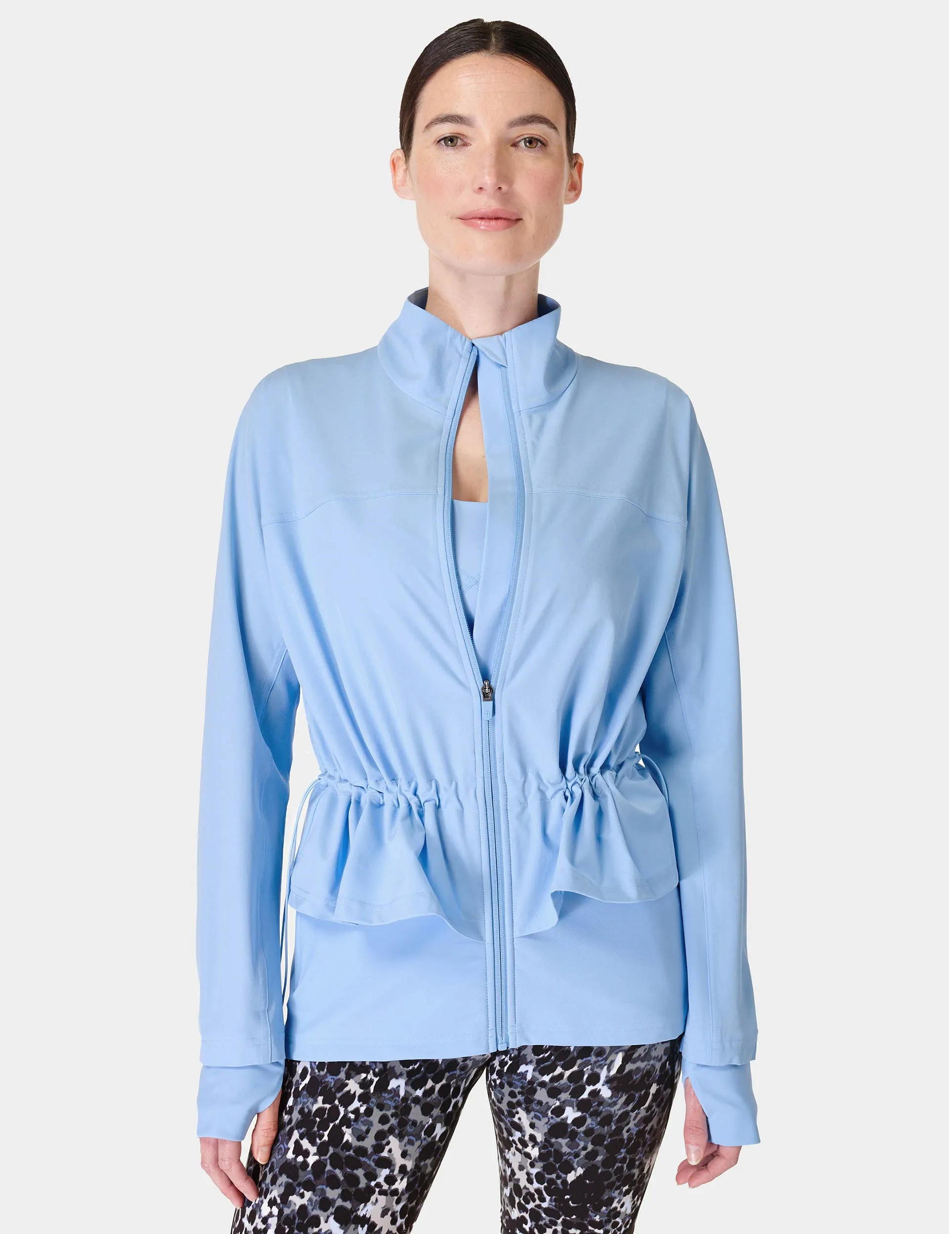 Fast Lane Running Jacket - Filter Blue