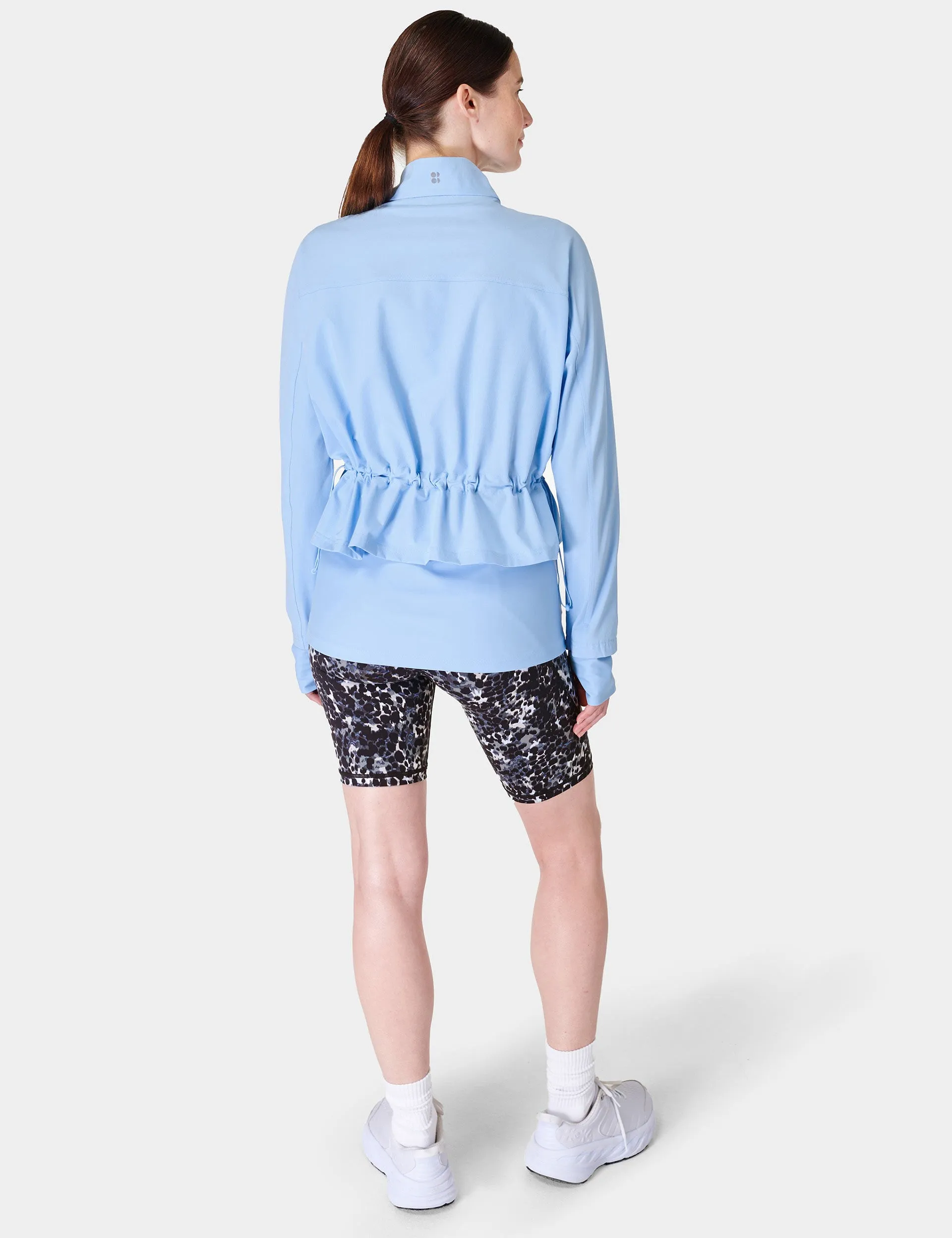 Fast Lane Running Jacket - Filter Blue