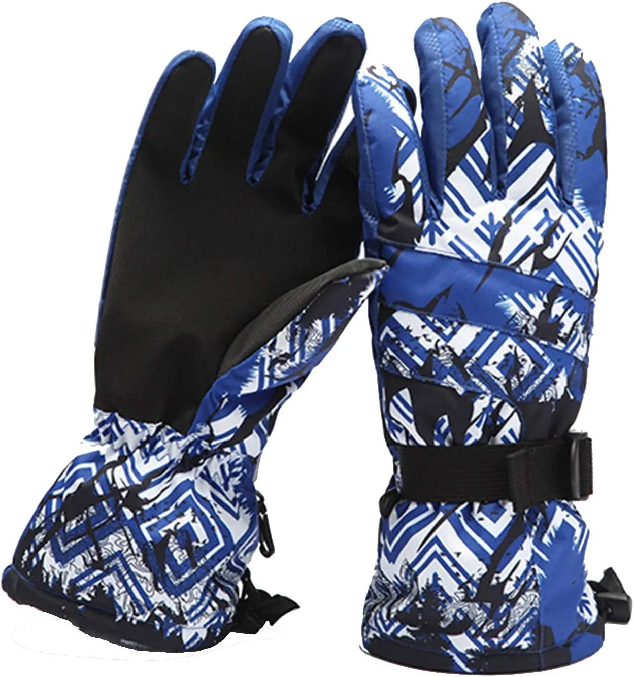 Gloves Winter Gloves Touch Screen,Light Rainproof Windproof Warm Non-Slip for Cycling Running Hiking (Size : M)