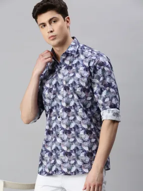 Graphic Printed Cotton Casual Shirt