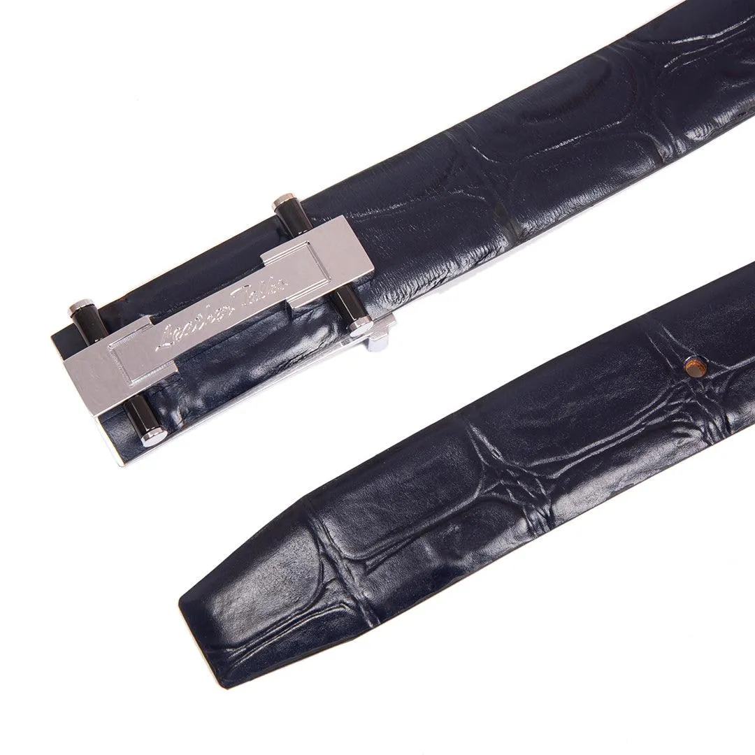 Great Dane | Pure Leather | Leather Belt for Men | Color - Blue
