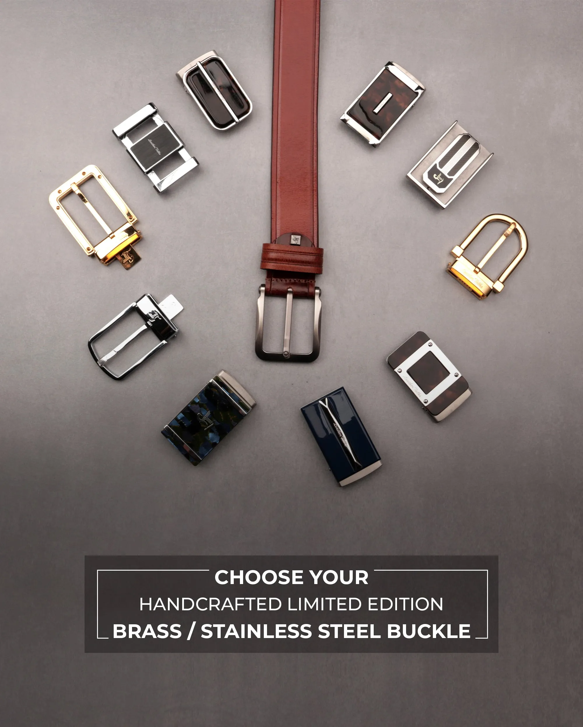 Great Dane | Pure Leather | Leather Belt for Men | Color - Blue