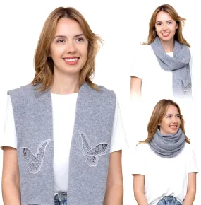 InCashmere Women’s Lightweight 100% Pure Cashmere Wrap/Scarf