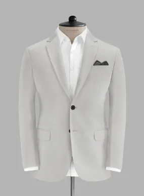 Italian Light Gray Cotton Jacket