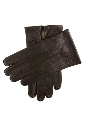 Kent Brown Imitation Peccary Leather Gloves