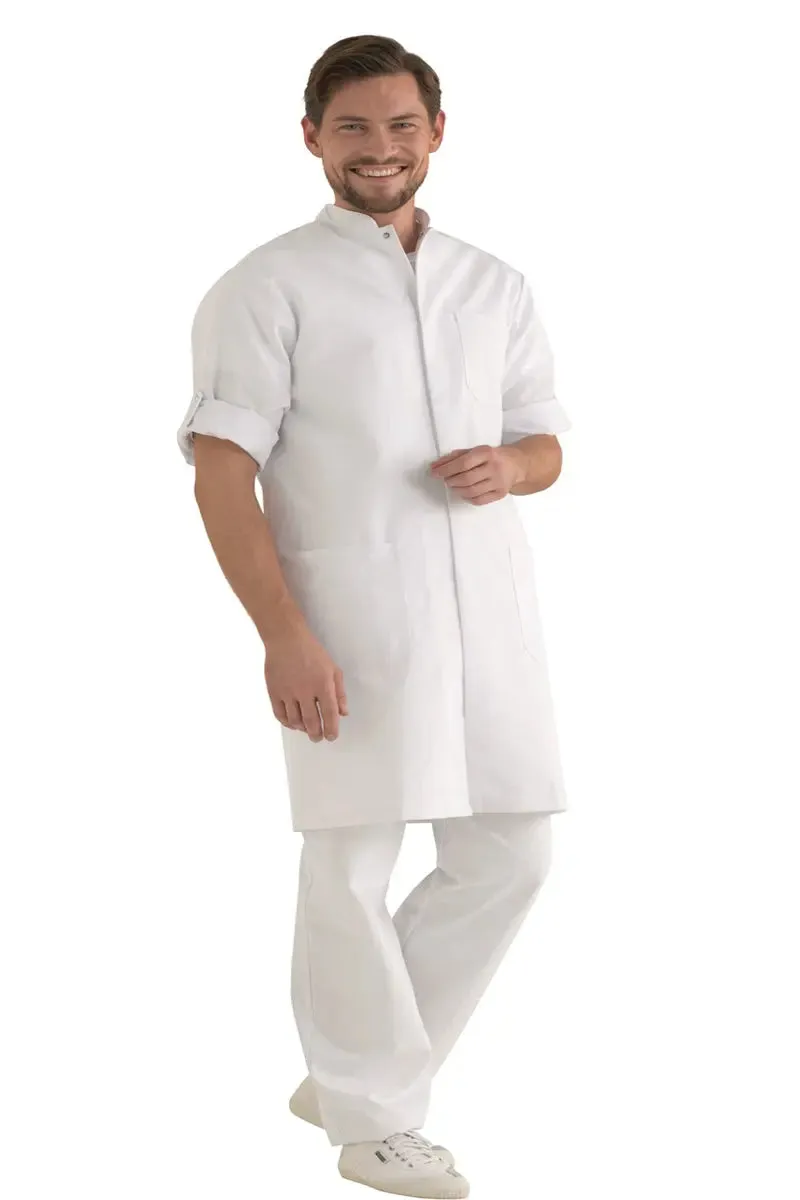 Kentaur Unisex Lab Coats with Stand Up Collar