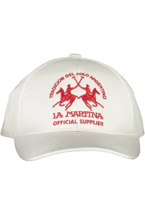 La Martina Elegant Visored Hat with Embroidered Logo