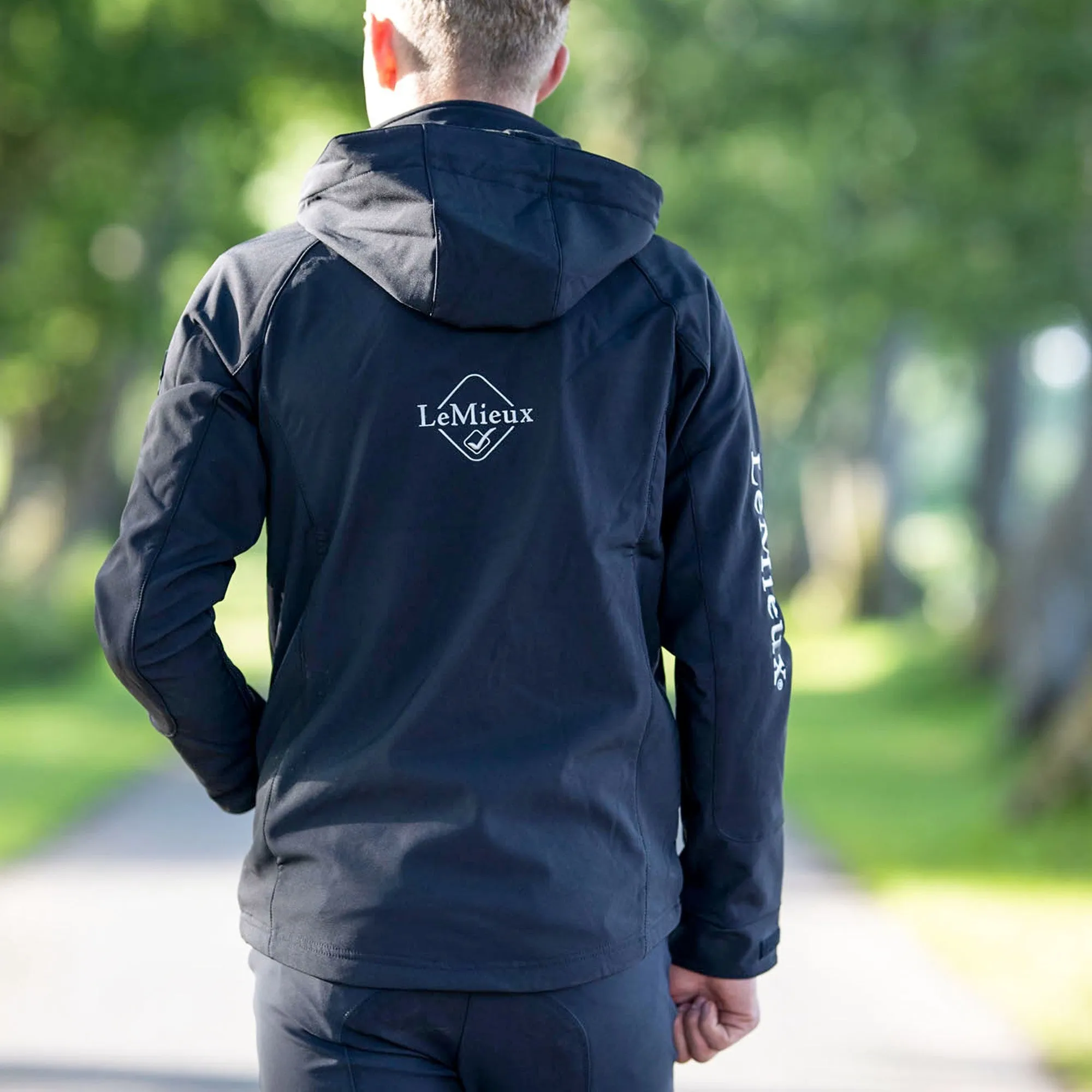 Lemieux Mens Elite Soft Shell Jacket - Black