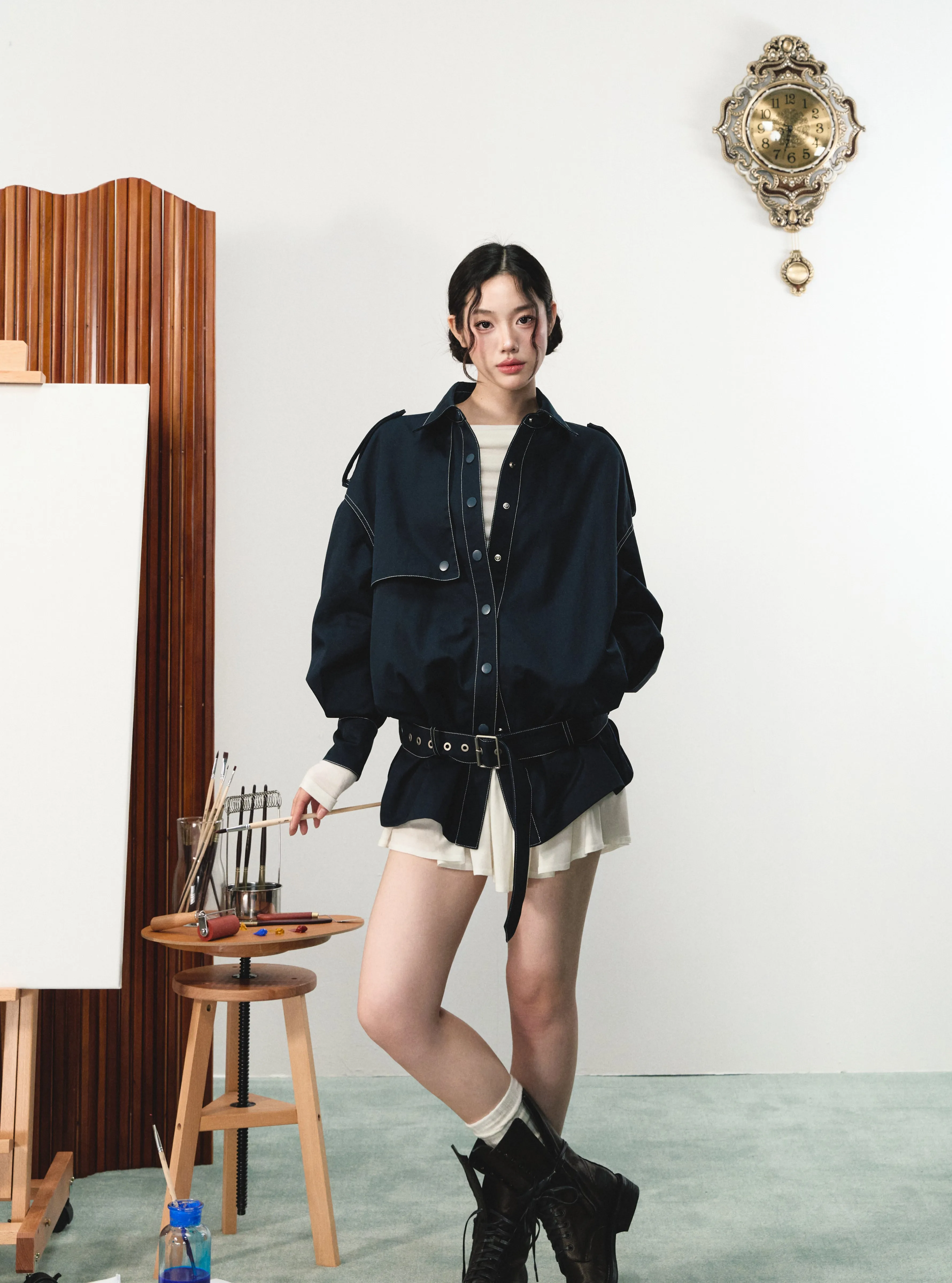 LLDC 'MANHATTAN GIRLS' Vivian Coat [2COLOR]
