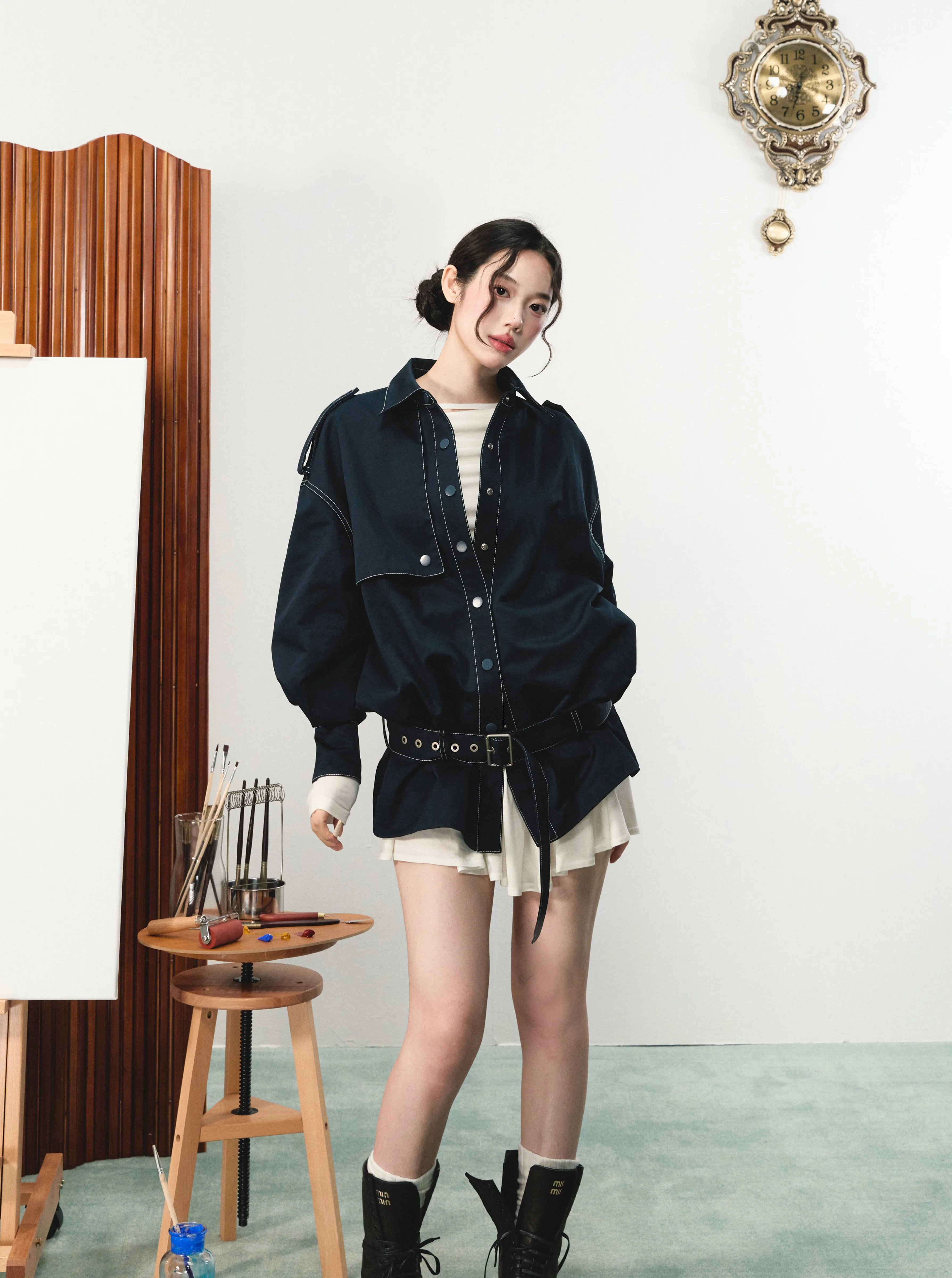 LLDC 'MANHATTAN GIRLS' Vivian Coat [2COLOR]