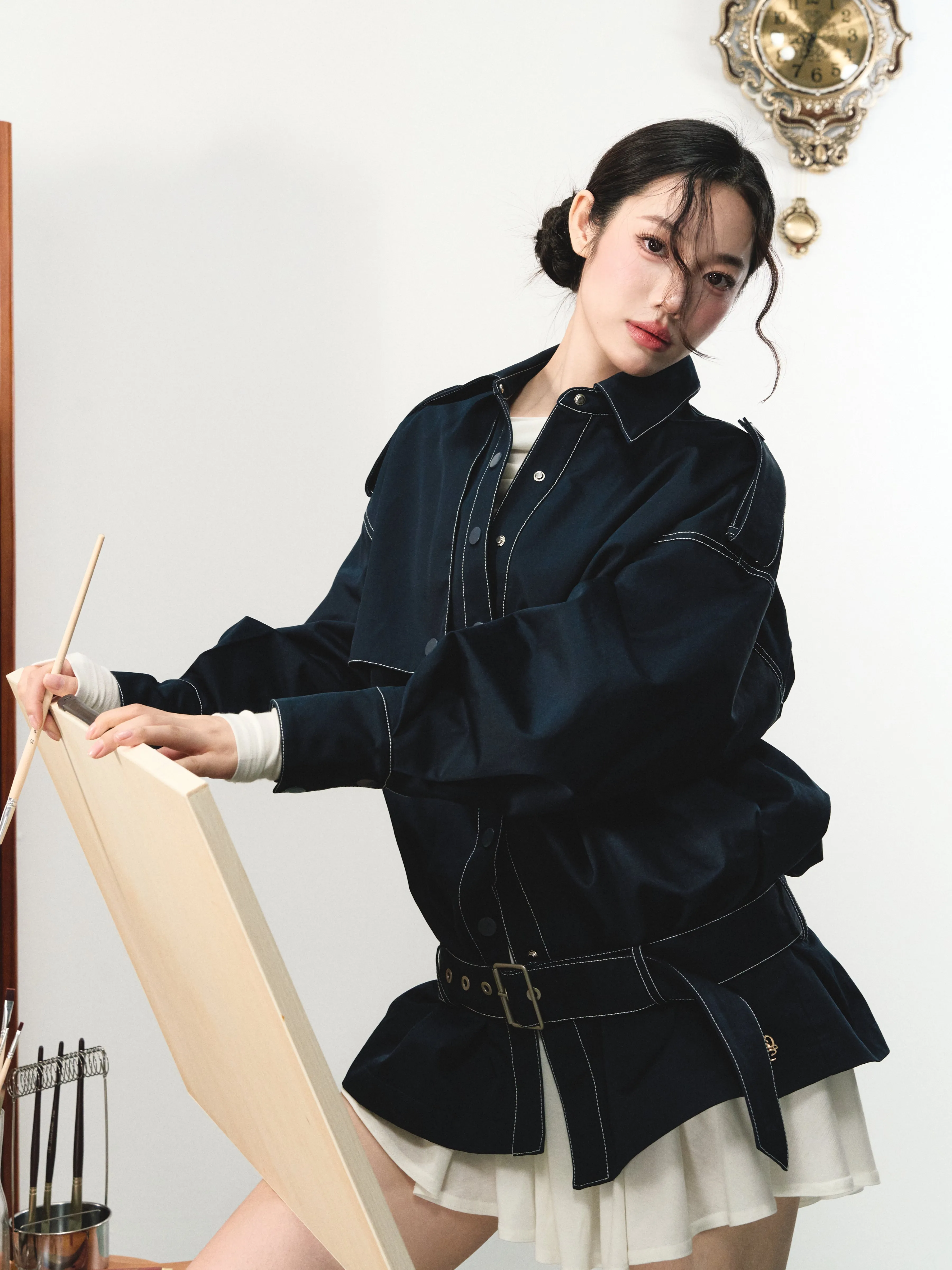 LLDC 'MANHATTAN GIRLS' Vivian Coat [2COLOR]