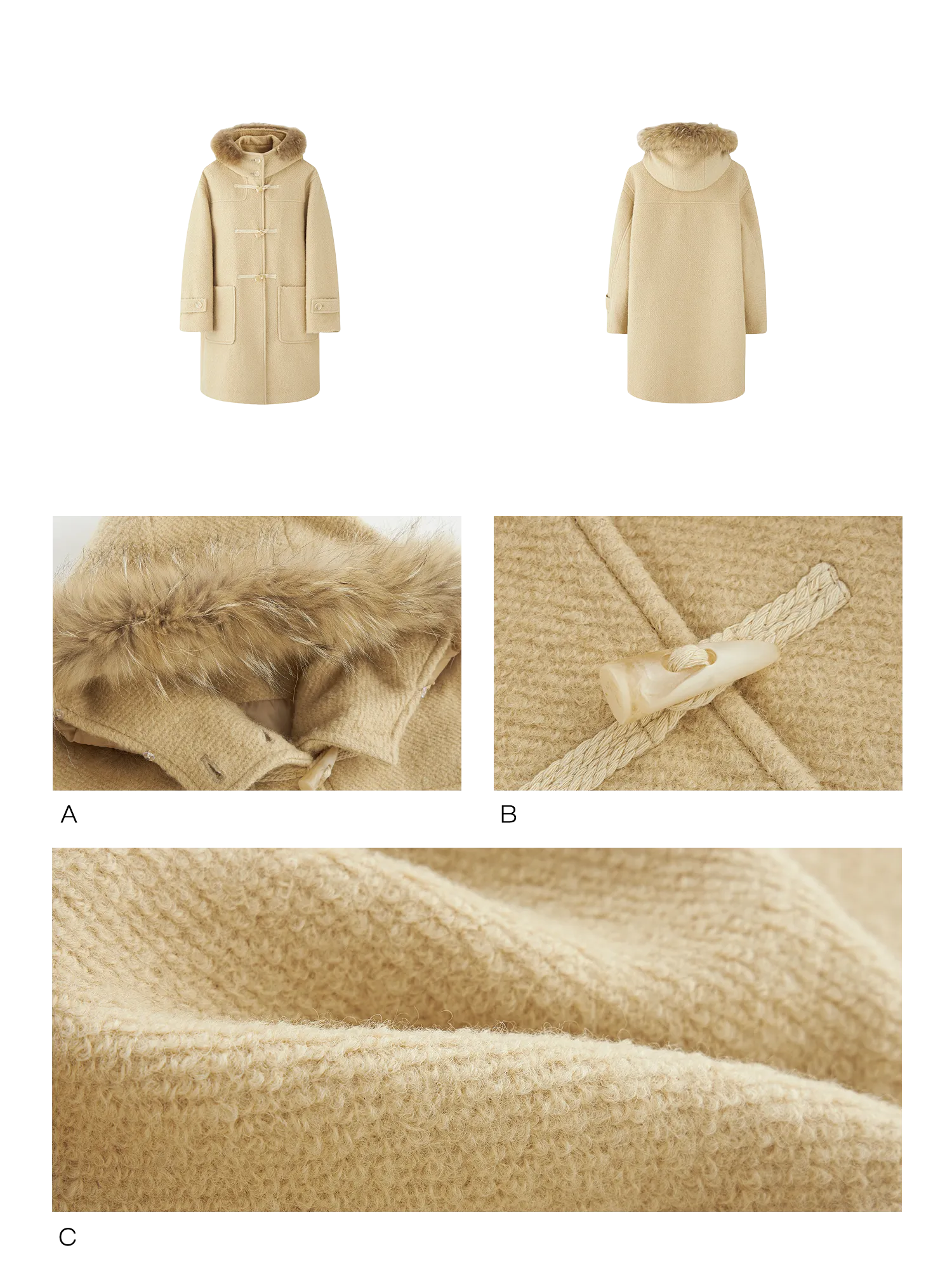 LLDC 'THE DESIRED CITY' Hallie Hooded Coat