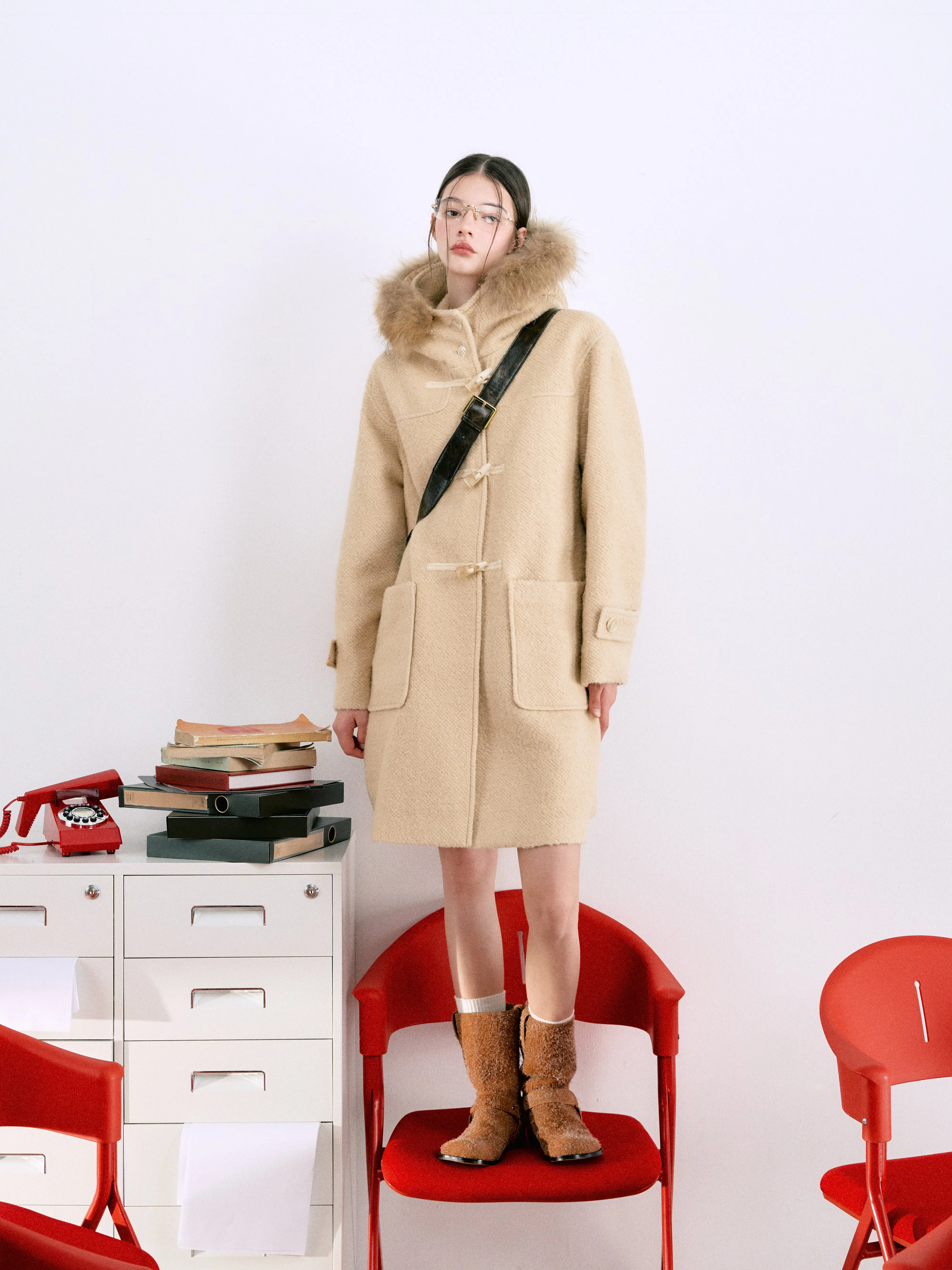 LLDC 'THE DESIRED CITY' Hallie Hooded Coat