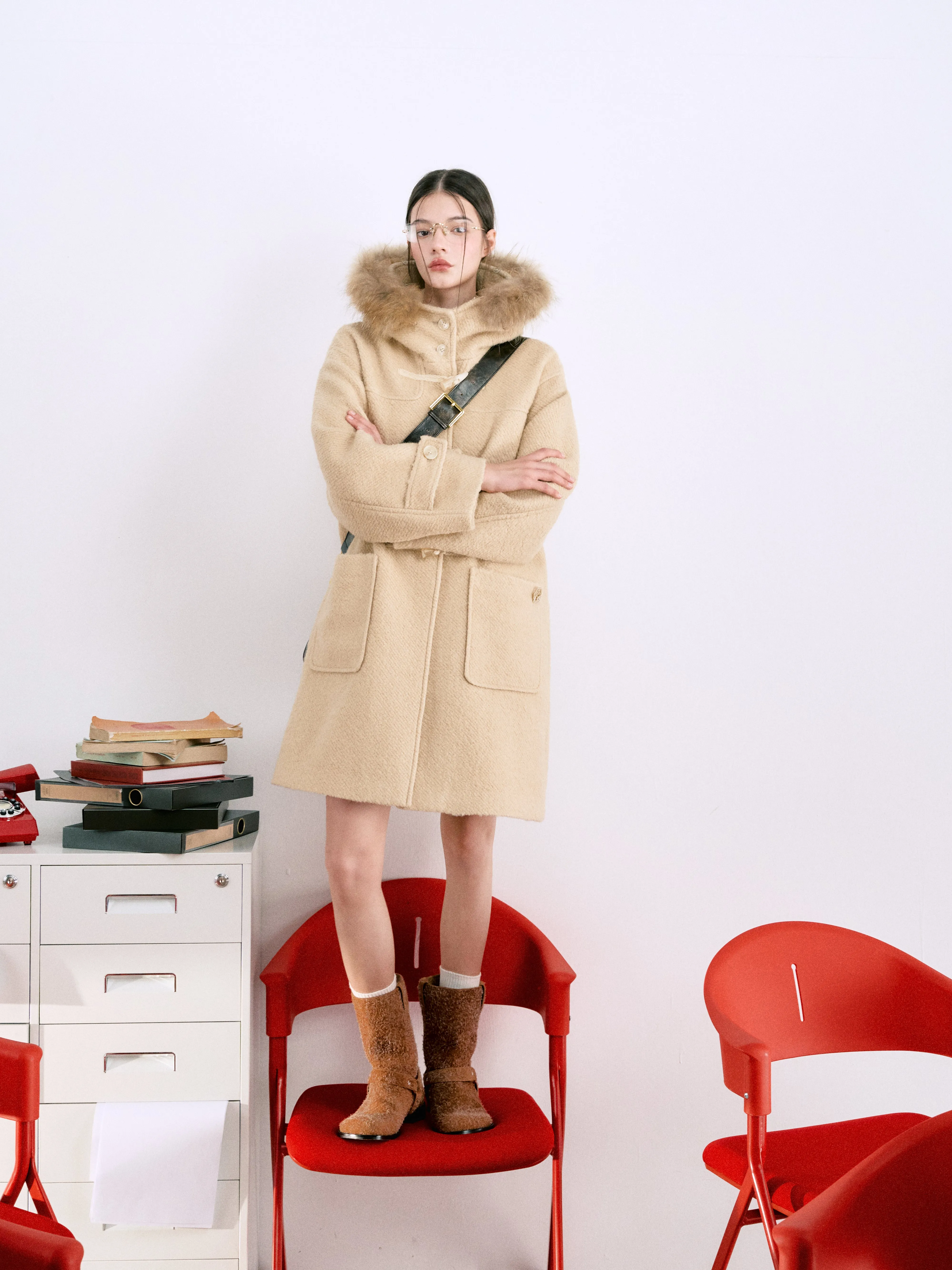 LLDC 'THE DESIRED CITY' Hallie Hooded Coat