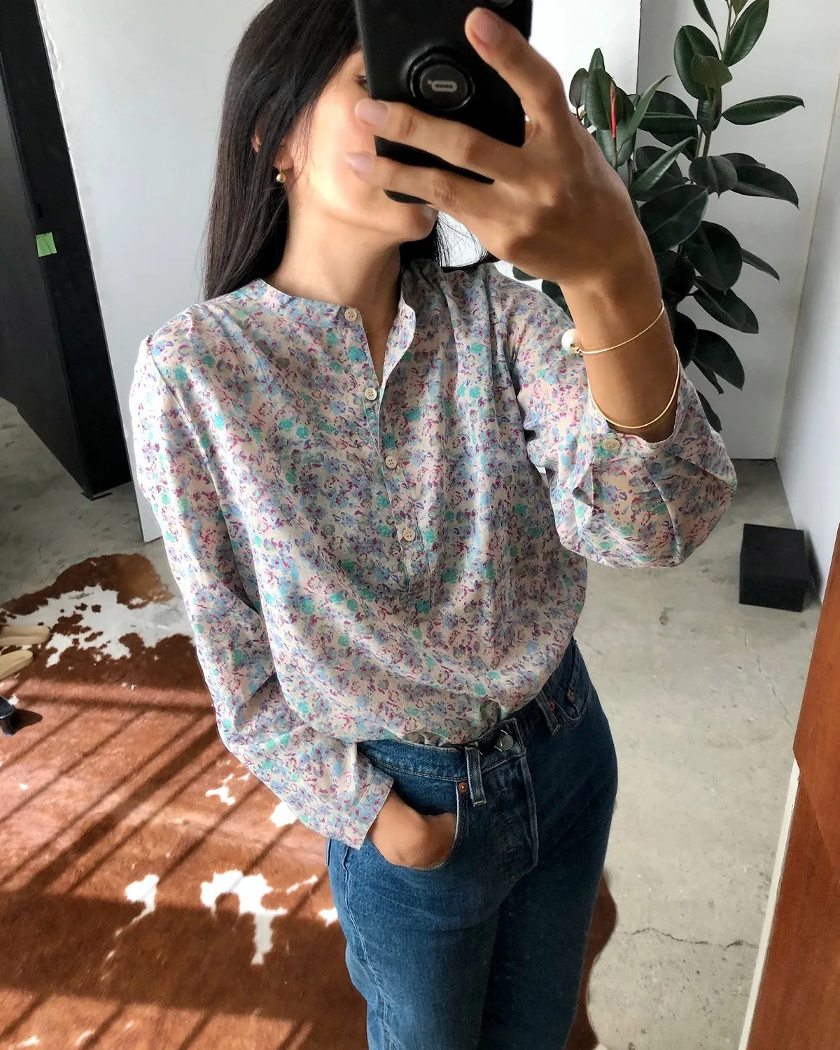 Maria Top in Ecru
