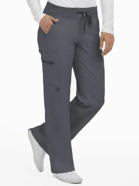 Med Couture 8747 ACTIVATE YOGA 1 CARGO POCKET PANT-PEWTER