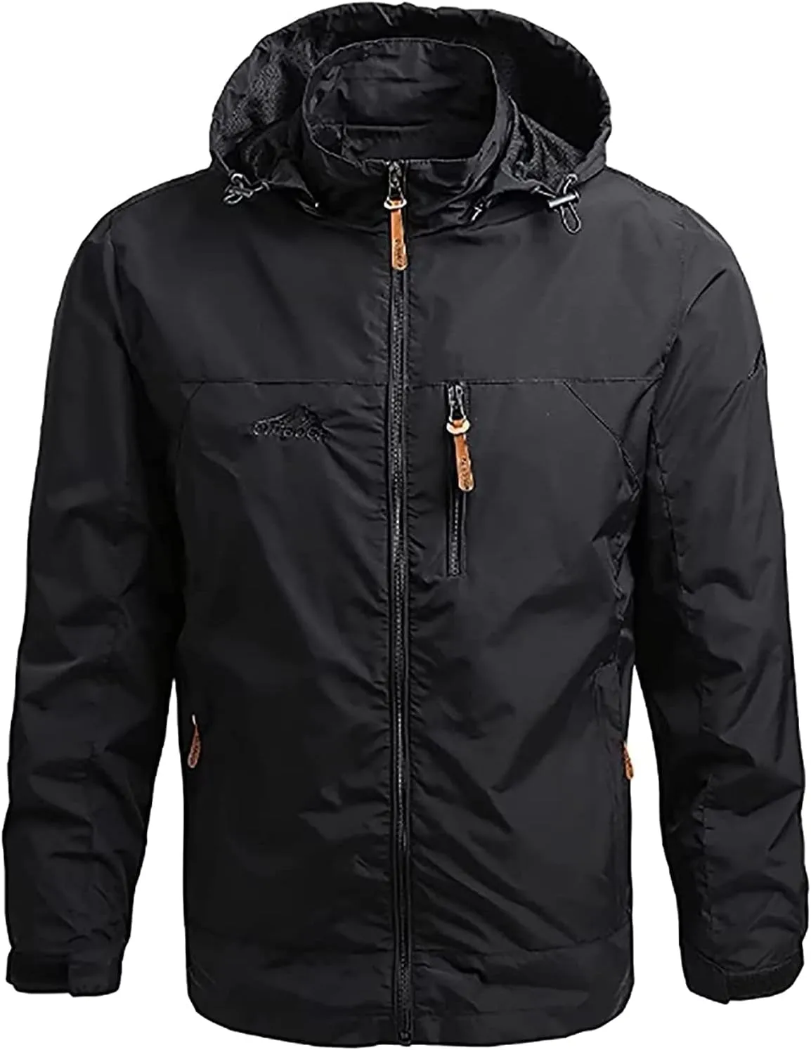 Men's Jacket Waterproof Rain Jacket Windproof Raincoat for Cycling Breathable Hardshell Windbreaker
