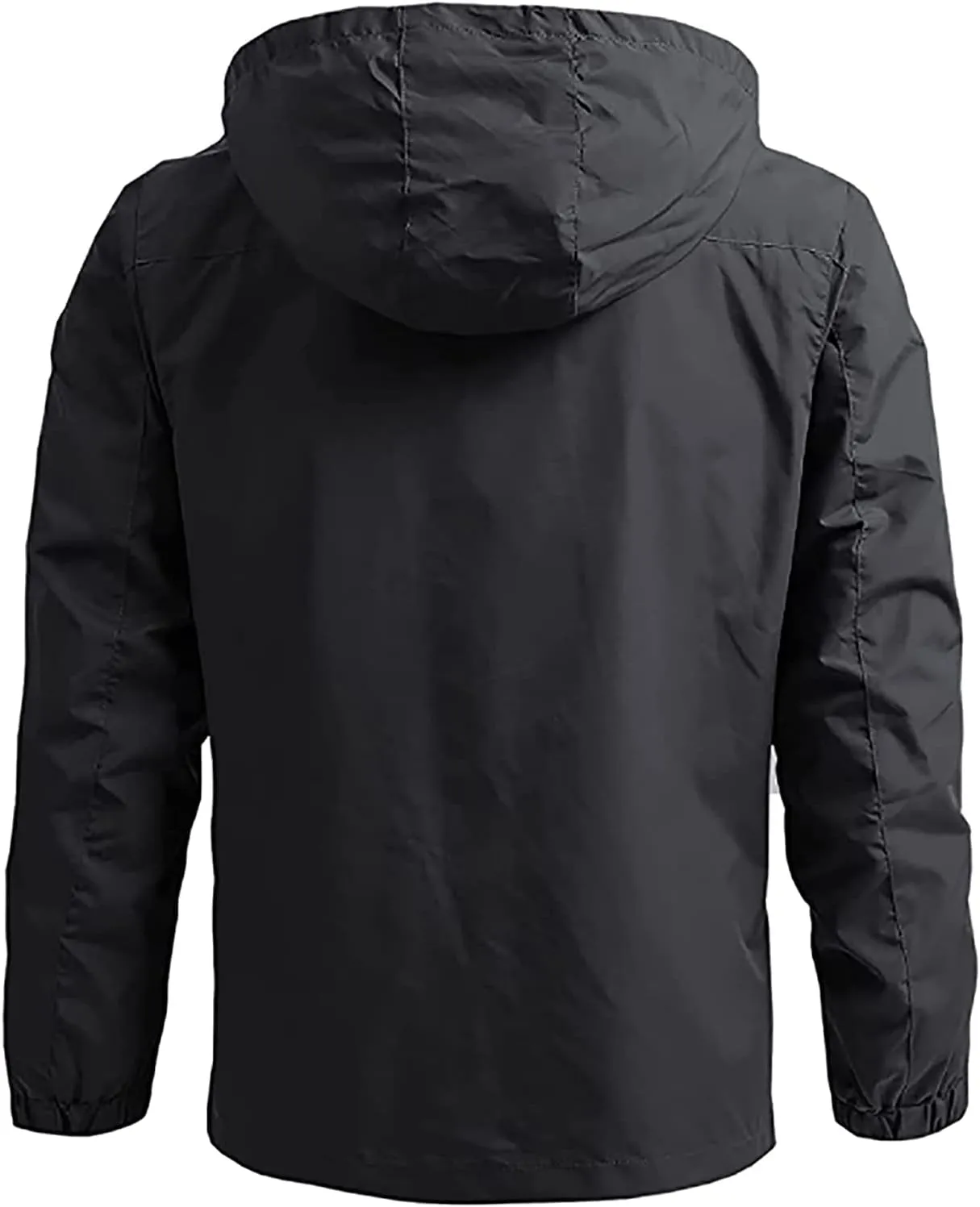 Men's Jacket Waterproof Rain Jacket Windproof Raincoat for Cycling Breathable Hardshell Windbreaker