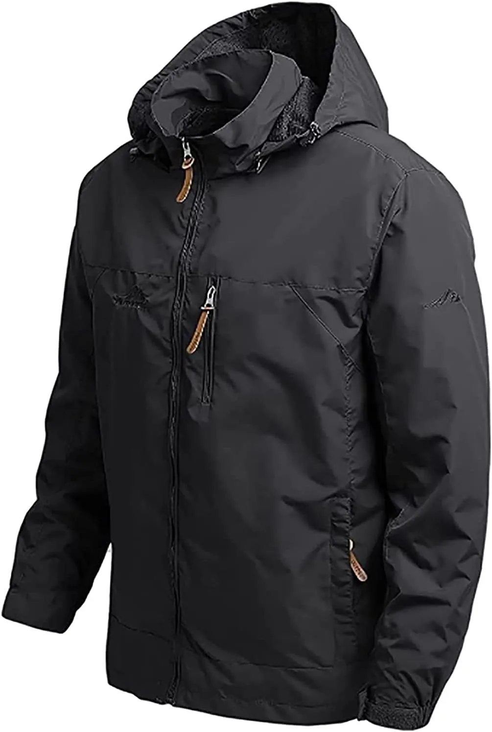 Men's Jacket Waterproof Rain Jacket Windproof Raincoat for Cycling Breathable Hardshell Windbreaker