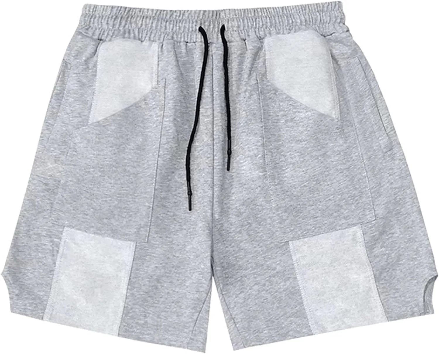 Men's Loose Multi-Pocket Straight Lounge Shorts Stylish Breathable Elastic Comfort Shorts Classic Relaxed Fit Short