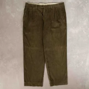 MEN'S VINTAGE RELAXED CORD TROUSERS - W38 X L29