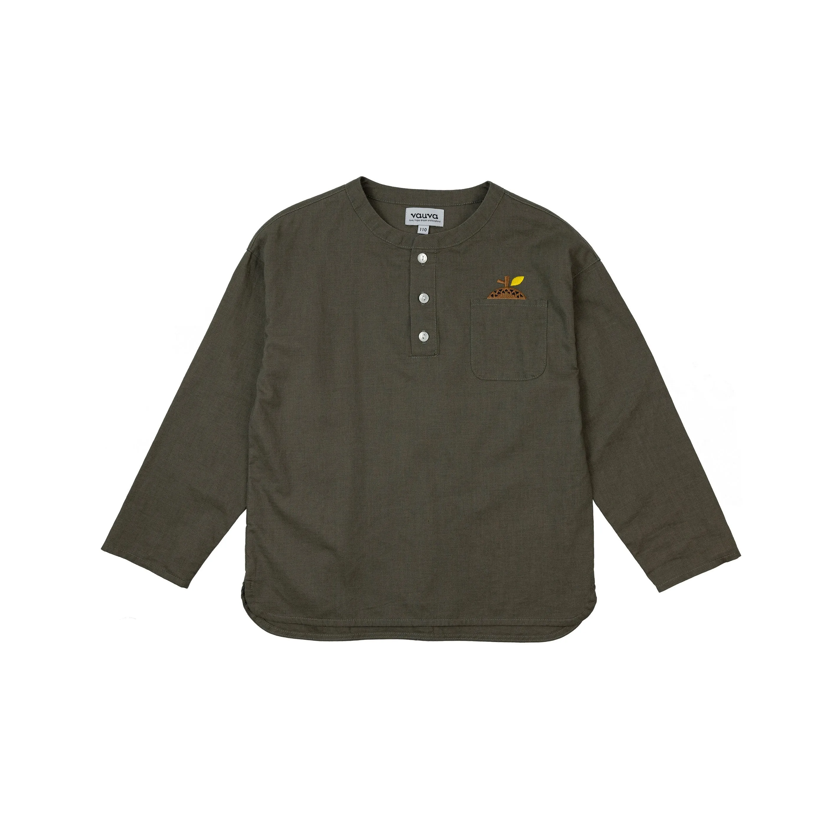 Nut Green Casual Shirt