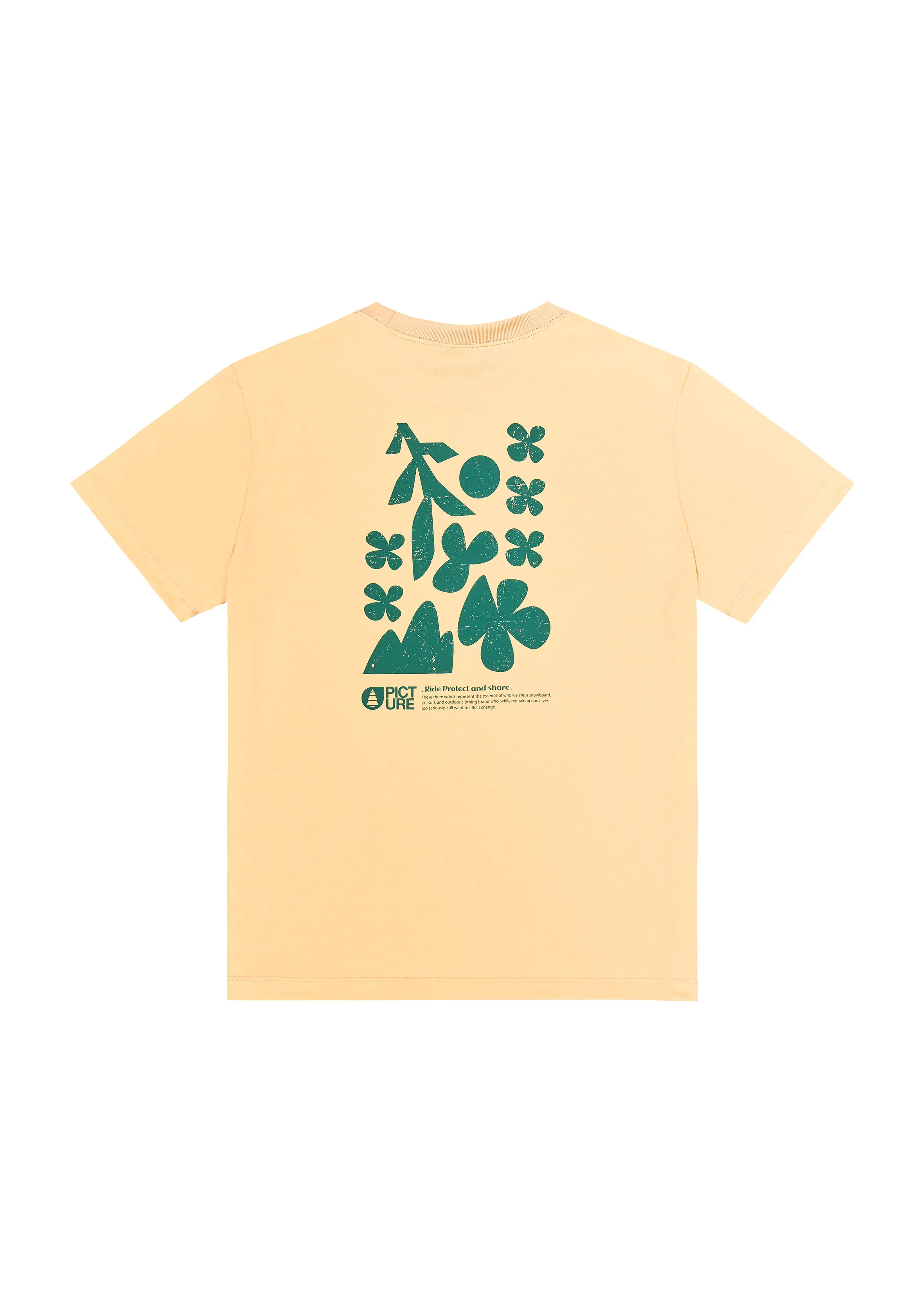 Picture Organic Clothing Women&#x27;s Elhm Tech Tee Honey Peach | Buy Picture Organic Clothing Women&#x27;s Elhm Tech Tee Honey Peach here | Outnorth