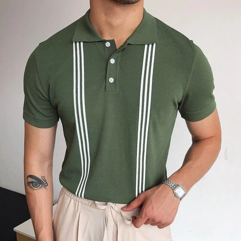 Polo Plain Men Golf T Shirt