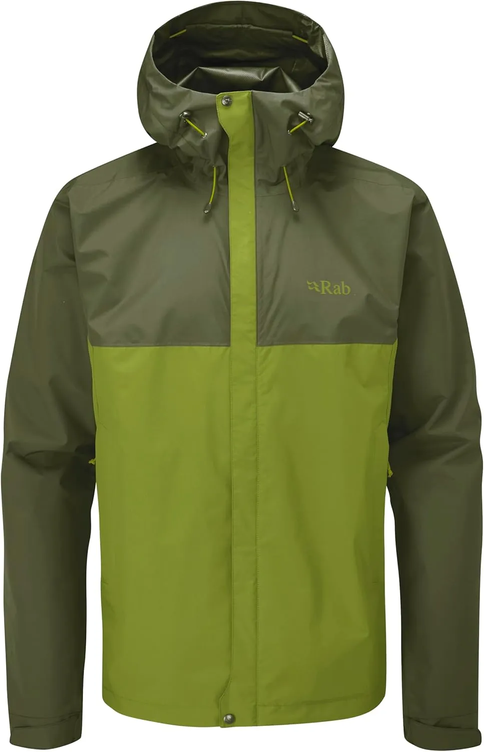 Rab Men's Downpour Eco Waterproof Breathable Jacket for Hiking & Climbing