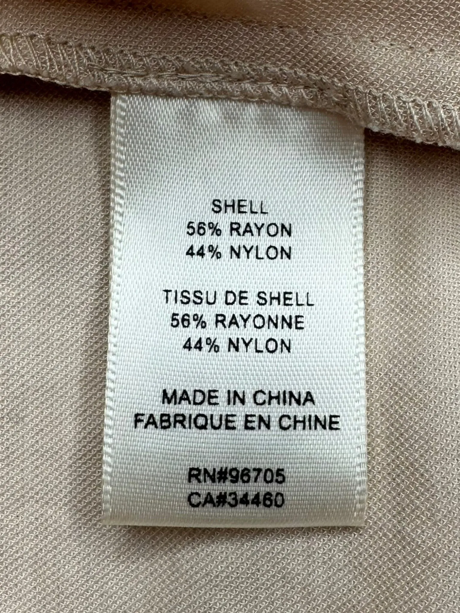 REBECCA TAYLOR Cream Tiered Blouse Size M