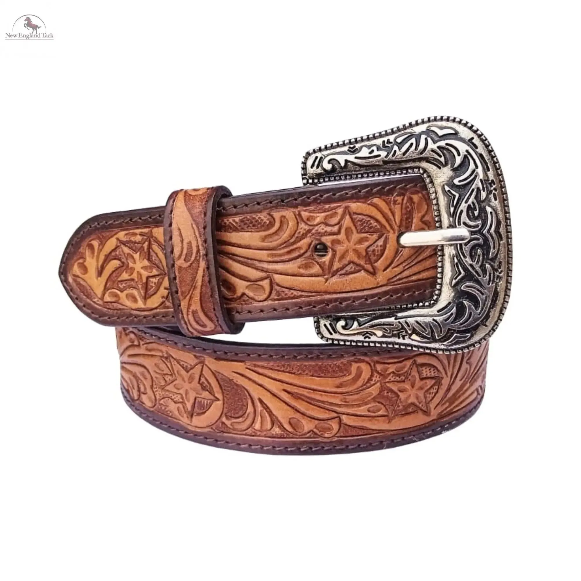 RESISTANCE Western Cowboy Cowgirl Belts For Women With Big Buckle, Plus Size Women's Brown Western Belt