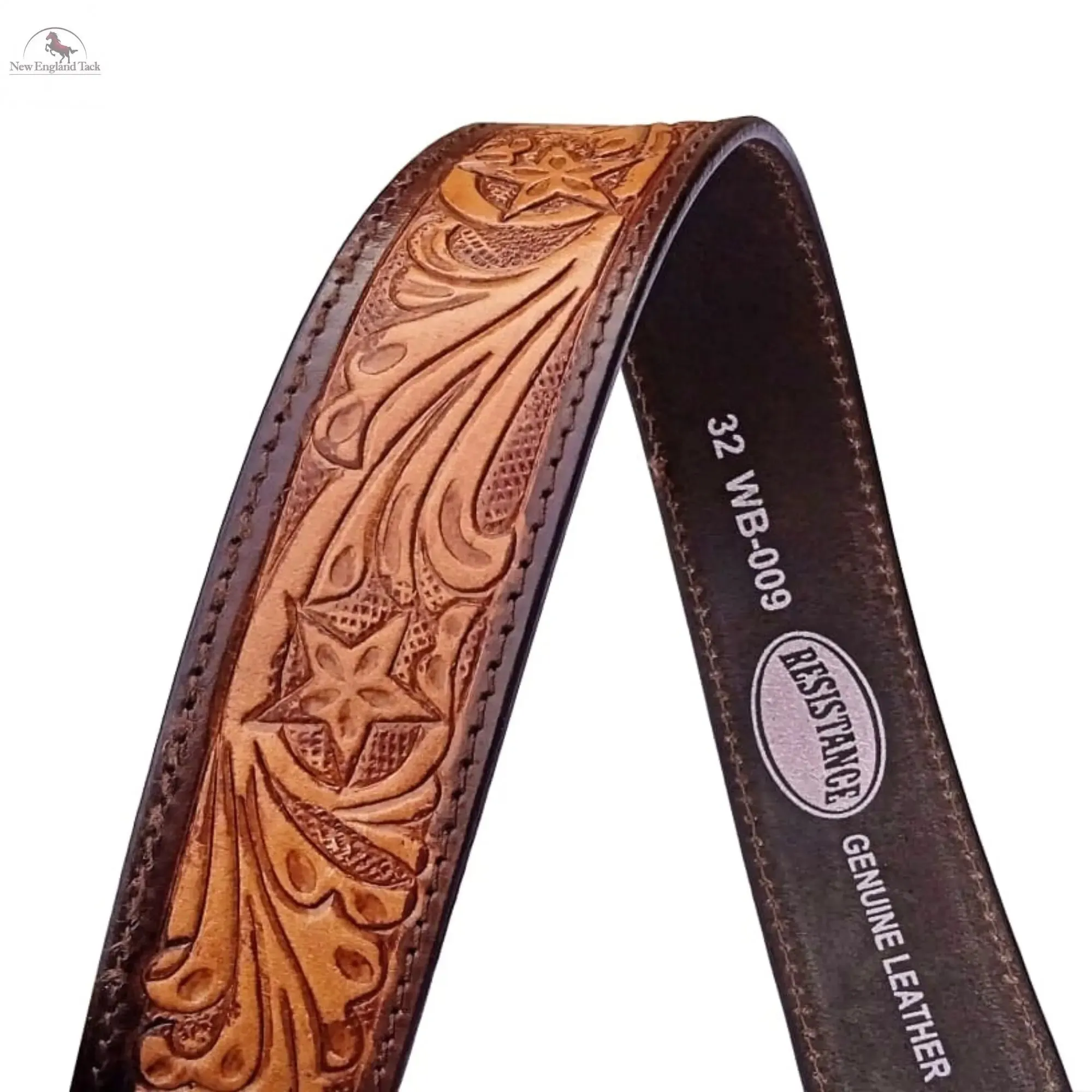 RESISTANCE Western Cowboy Cowgirl Belts For Women With Big Buckle, Plus Size Women's Brown Western Belt