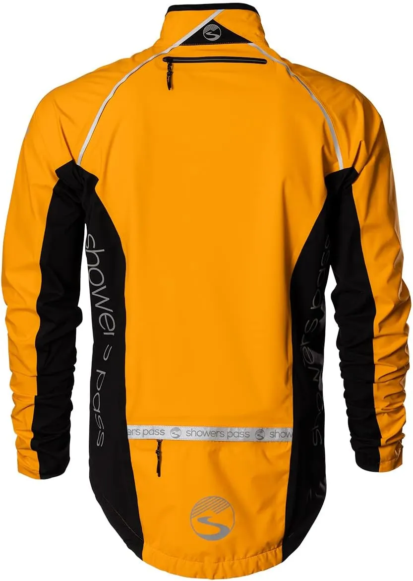 Showers Pass Spring Classic Jacket - Waterproof Lightweight Jacket For Men - Breathable Outdoor Reflective Cycling Jacket