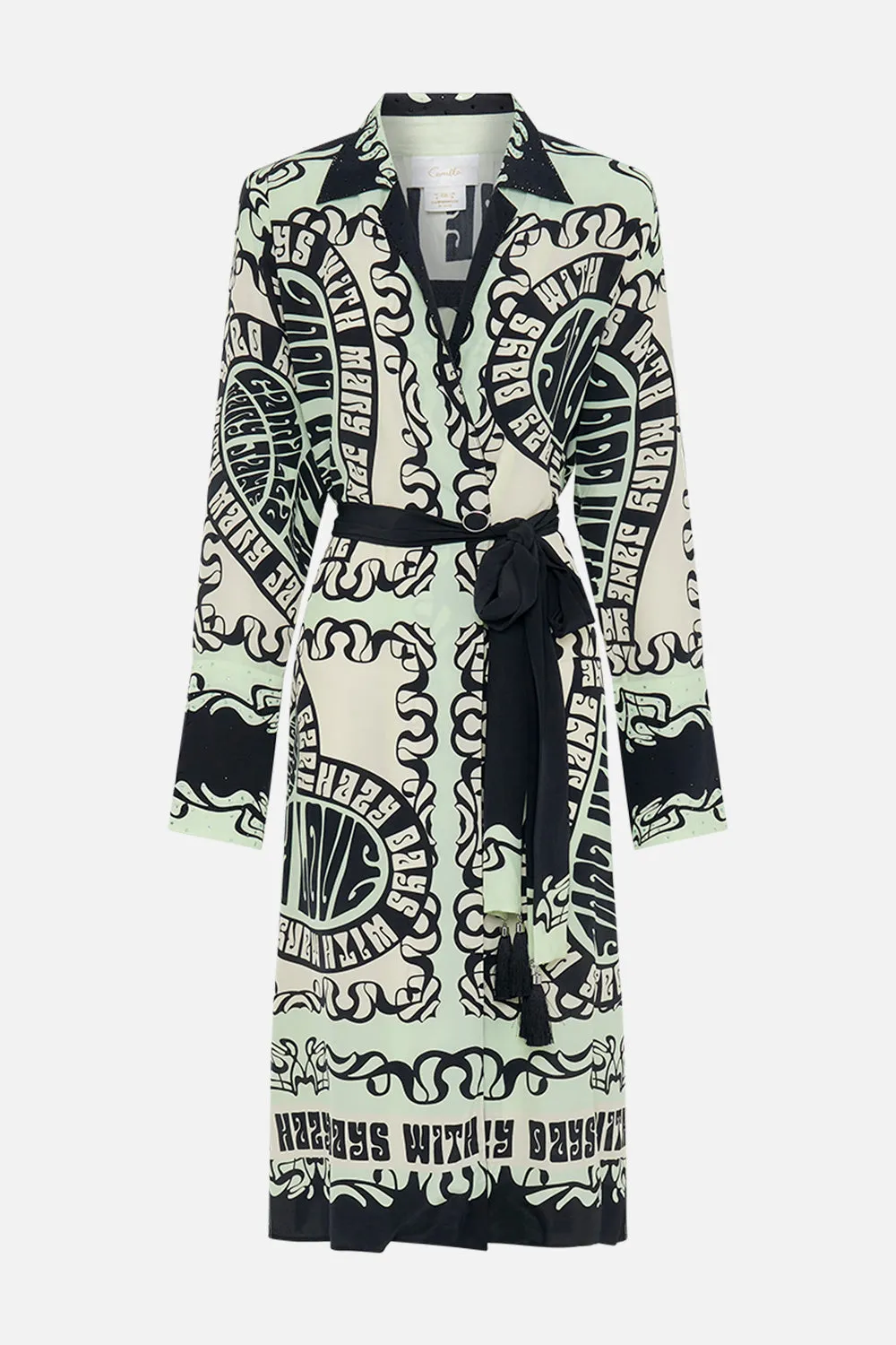SPLIT CUFF SOFT COAT DOUBLE DUTCH